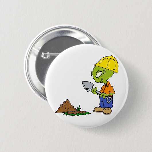 Grabenbauer-alien Button (Vorne & Hinten)