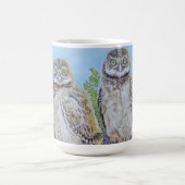 Grabende Käuzchen Kaffeetasse (Mittel)
