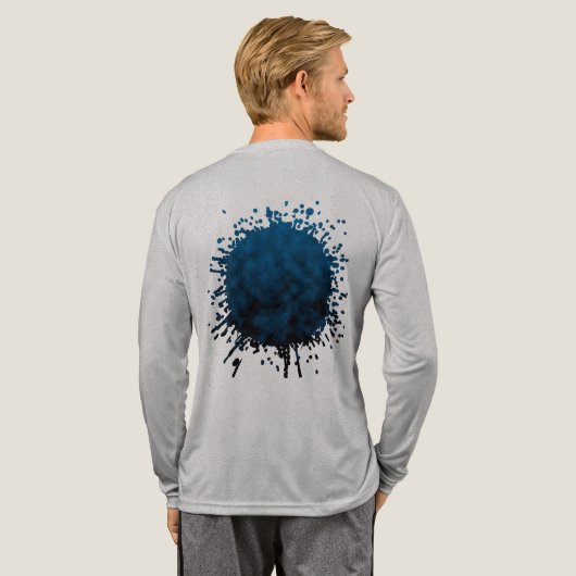 Grabenlicht Echo Tri-Blend Shirt (Voller Rücken)
