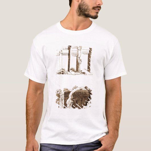 Gräber an Castel d'Asso T-Shirt (Vorderseite)