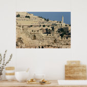 Gräber auf der Seite des Obeltaufes Poster (Küche)