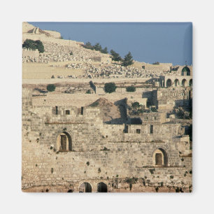 Gräber auf der Seite des Ölbergs Magnet