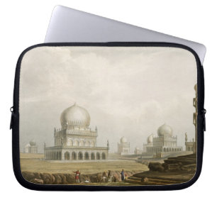 Gräber der Könige von Golconda im Jahre 1813, von Laptopschutzhülle