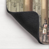 Gräber der Ritter Templar, c.1820-39 (Aquatinta) Mousepad (Ecke)