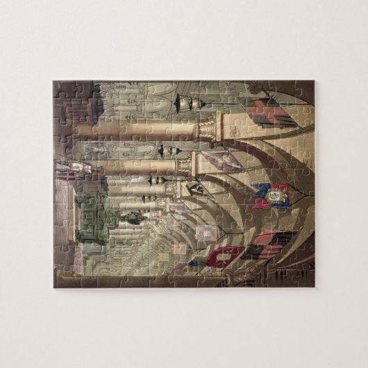 Gräber der Ritter Templar, c.1820-39 (Aquatinta) Puzzle (Horizontal)