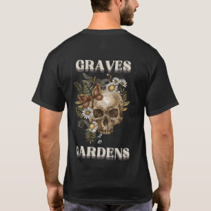 Gräber Gärten Ästhetische Dunkle Retro Rock Männer T-Shirt