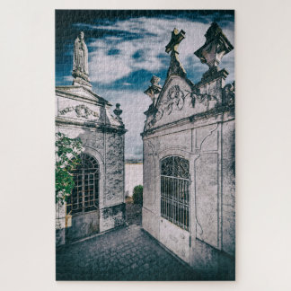 Gräber in einem katholischen Friedhof in Crato, Po Puzzle