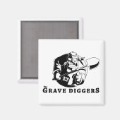 Gräberlogo Magnet (Vorderseite/Rückseite)