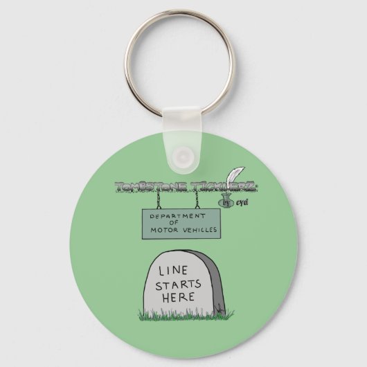 Gräberschlüssel Schlüsselanhänger (Vorderseite)