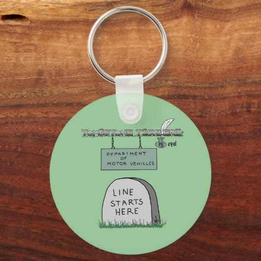 Gräberschlüssel Schlüsselanhänger (Vorderseite)