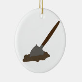 Grabfläche Keramik Ornament (Rechts)