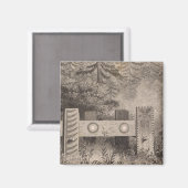 Grabmal, Astoria, Oregon Magnet (Vorderseite/Rückseite)