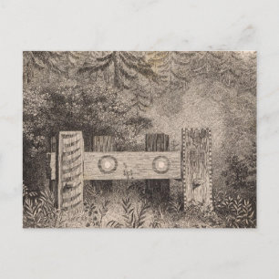 Grabmal, Astoria, Oregon Postkarte