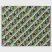 Grabmal Geschenkpapier (Flach)