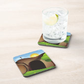 Grabmal Getränkeuntersetzer (Rechte Seite)