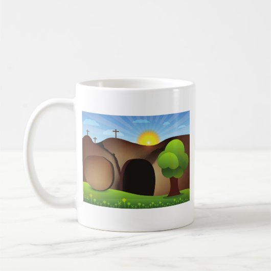Grabmal Kaffeetasse (Links)