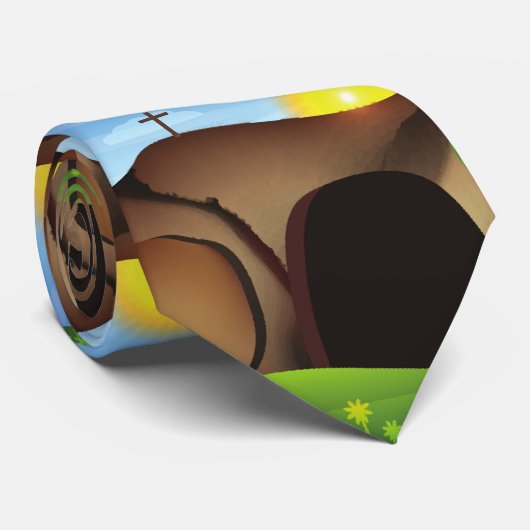 Grabmal Krawatte (Gerollt)