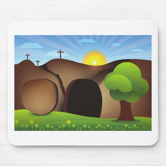 Grabmal Mousepad (Vorne)