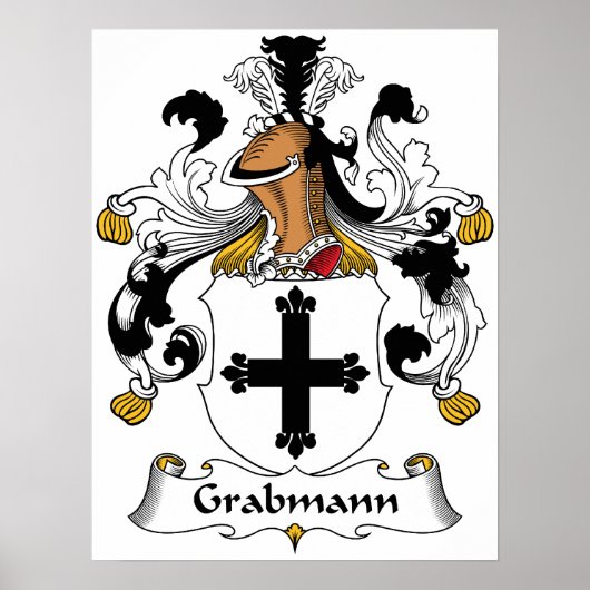 Grabmann Familienwappen Poster (Vorne)