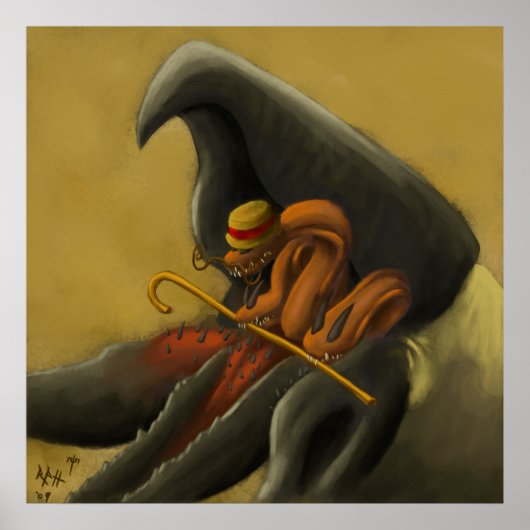 Graboid Barbershop Quartet Poster (Vorne)