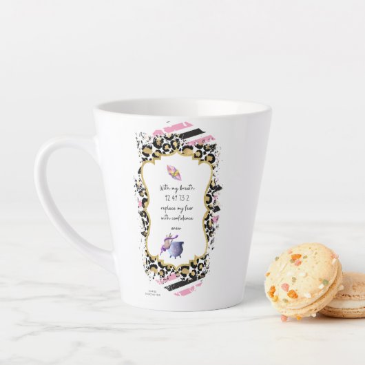 Grabovoi Zahlen für die Freiheit vor Angst Milchtasse (Beispiel)