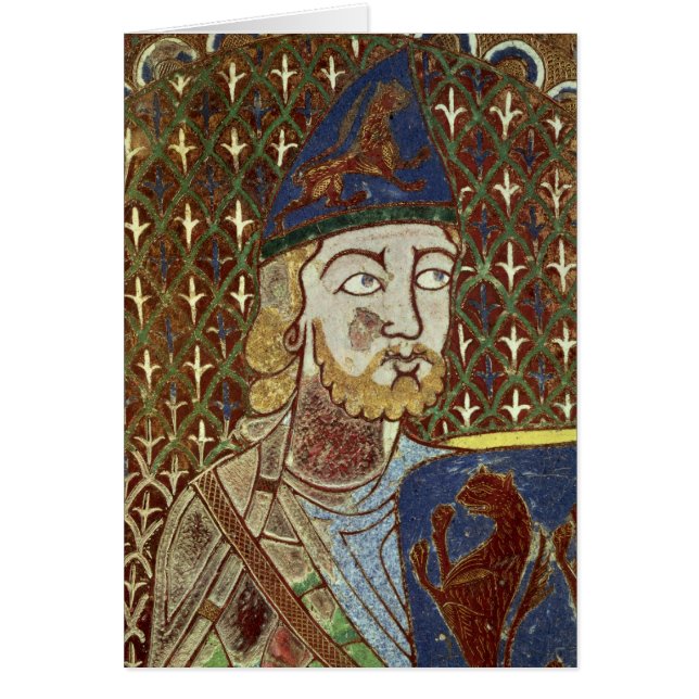 Grabplakette von Geoffrey Plantagenet (Vorne)