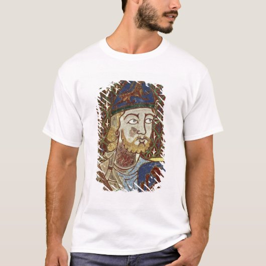 Grabplakette von Geoffrey Plantagenet T-Shirt (Vorderseite)