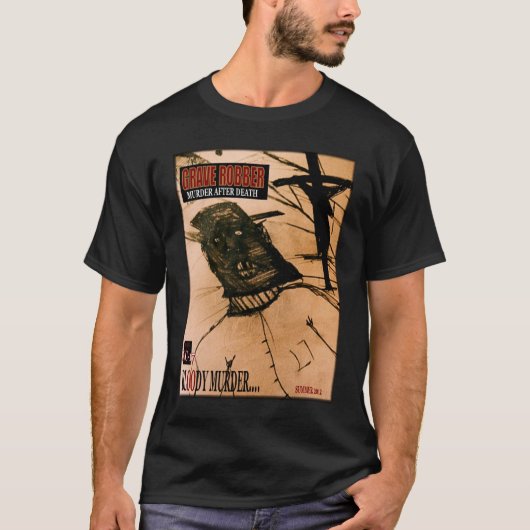 Grabrobbe FLYER T-Shirt (Vorderseite)