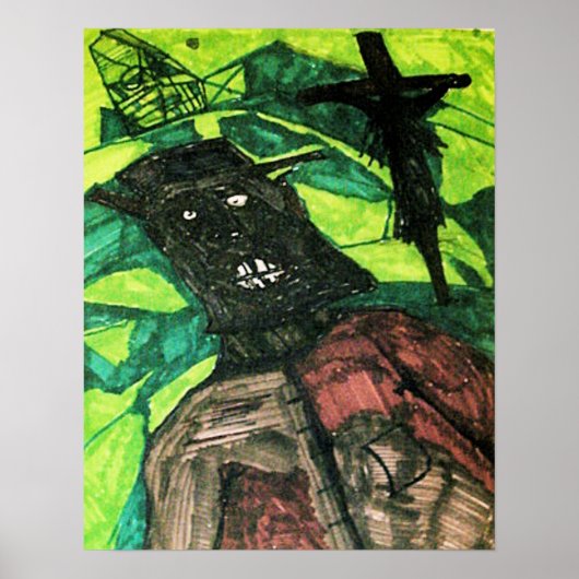 Grabrobbe Poster (Vorne)