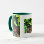 Grabrobbe Tasse (Vorderseite Links)