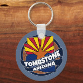 Grabstein Arizona-Fahne platzt Schlüsselanhänger (Vorderseite)