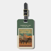 Grabstein, Arizona Gepäckanhänger (Vorderseite vertikal)