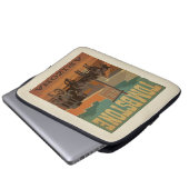 Grabstein, Arizona Laptopschutzhülle (Vorne Knopf)