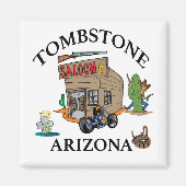 Grabstein, Arizona Magnet (Vorne)