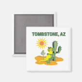 Grabstein Arizona Magnet (Vorderseite/Rückseite)