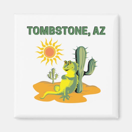 Grabstein Arizona Magnet (Vorne)