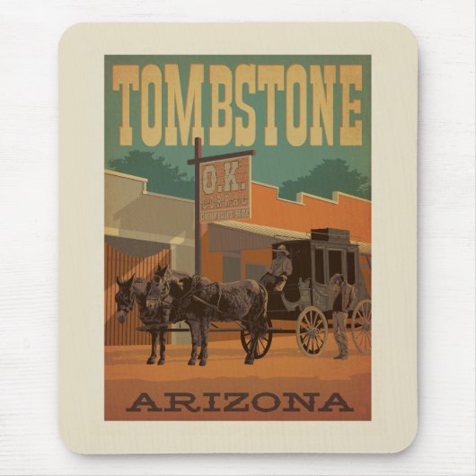 Grabstein, Arizona Mousepad (Vorne)