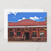 Grabstein Arizona Postkarte von Big Nose Kate (Vorne/Hinten)