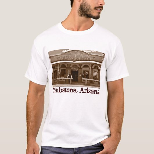 Grabstein-Arizona-T-Shirt T-Shirt (Vorderseite)
