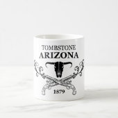 Grabstein-Arizonawilde Westkaffeetasse Kaffeetasse (Mittel)