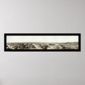 Grabstein, AZ Foto 1909 Poster (Vorne)