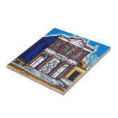 Grabstein City Hall Tile Fliese (Seite)