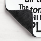 Grabstein-Diplom Mousepad (Ecke)