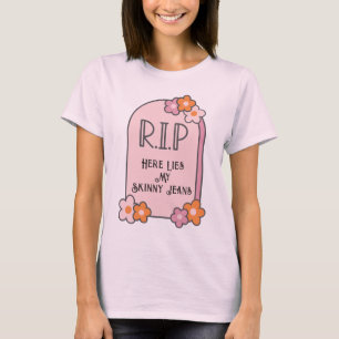 Grabstein für hässliche Jeans T-Shirt