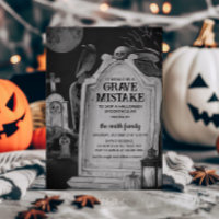 Grabstein Graveyard Halloween-Party