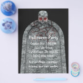 Grabstein - Halloween Flyer (Einzeln)