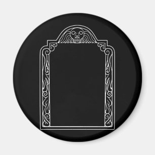 Grabstein Magnet
