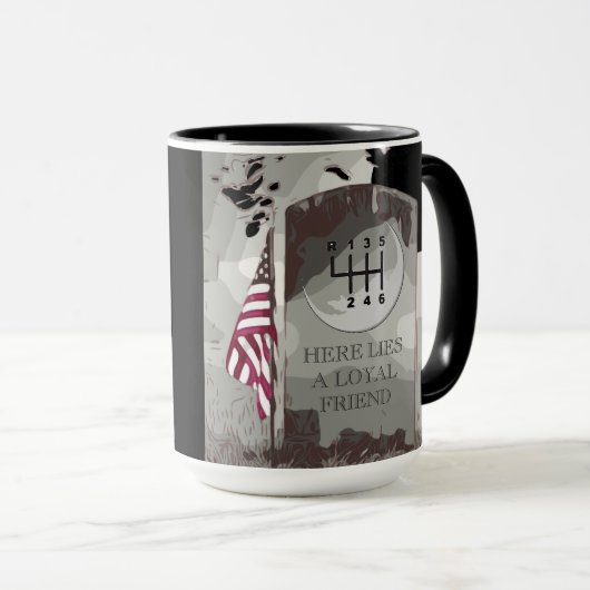 GRABSTEIN - Manuelle Tasse (VorderseiteRechts)