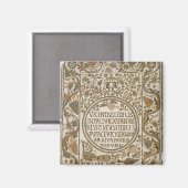 Grabstein mit Epitaph Magnet (Vorderseite/Rückseite)