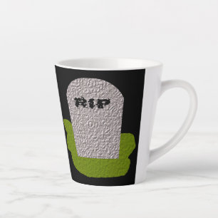 Grabstein RIP Milchtasse